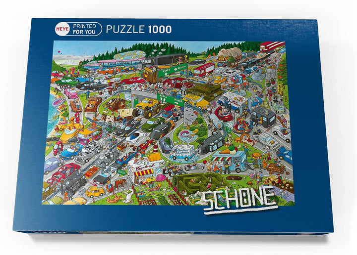 Traffic Jam - Christoph Schöne - Premium 1000 Teile Puzzle - MyPuzzle Sonderkollektion von Heye Puzz