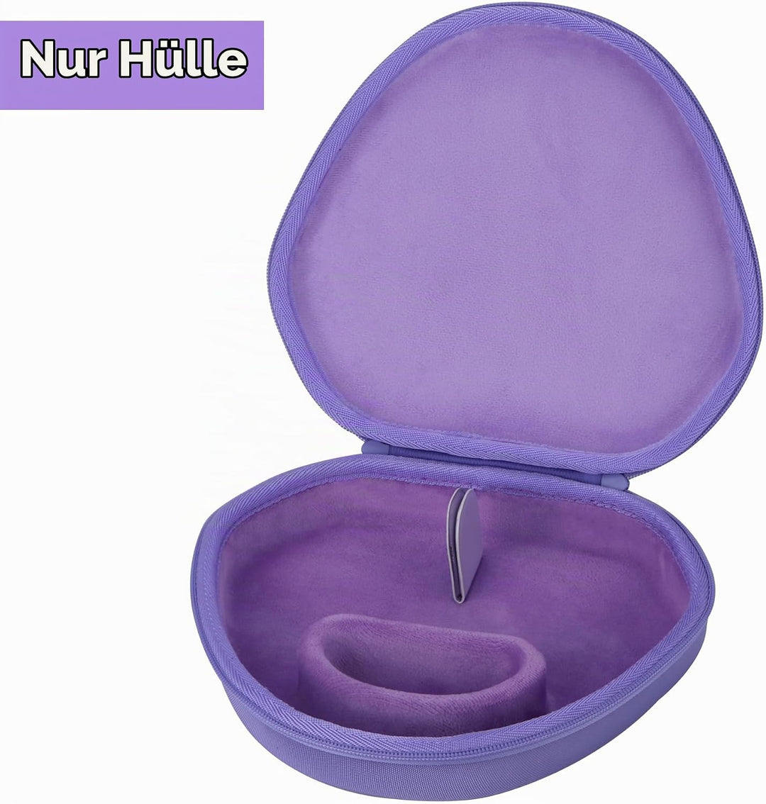 Hart Schutzhülle kompatibel mit Apple AirPods Max Kopfhörer Lila, Lila