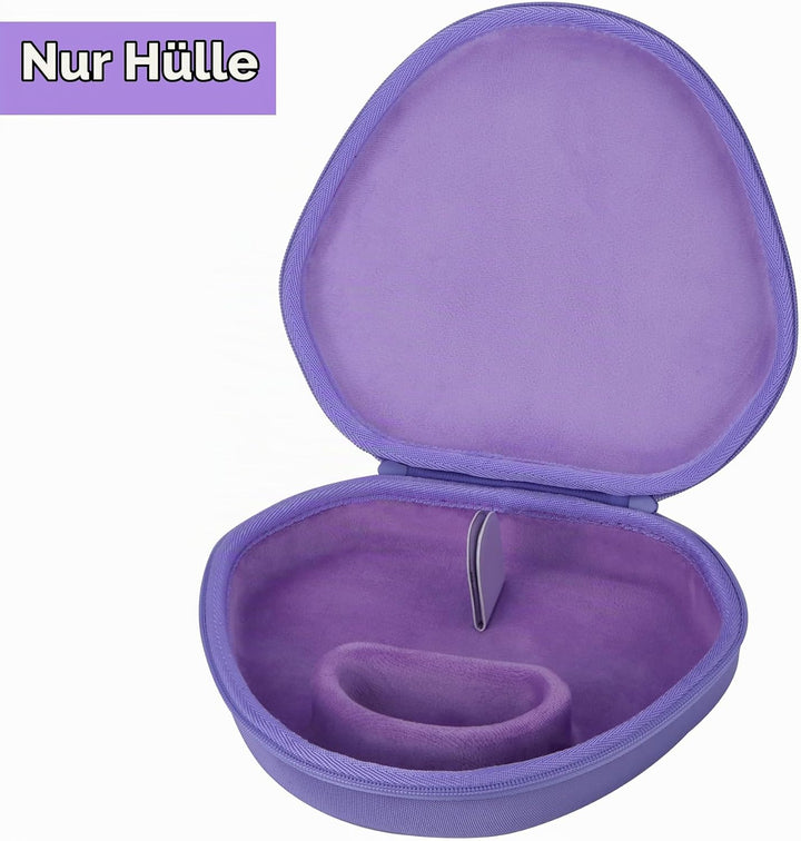 Hart Schutzhülle kompatibel mit Apple AirPods Max Kopfhörer Lila, Lila