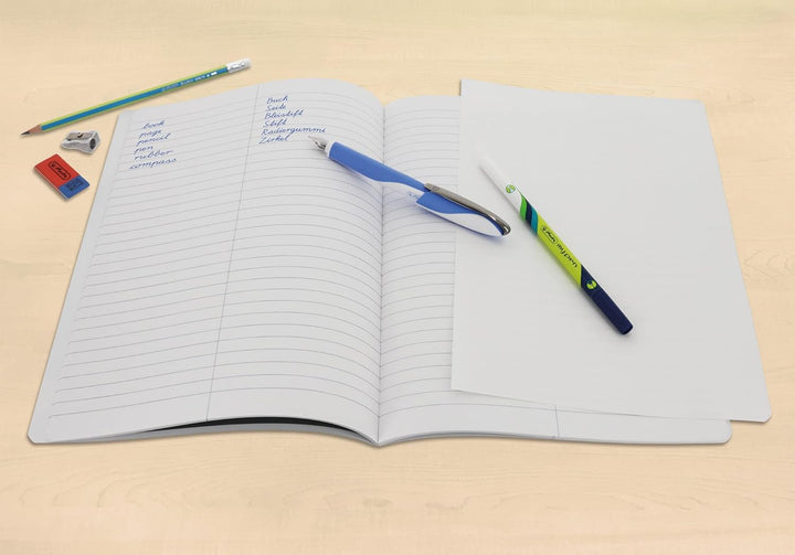 Herlitz Vokabelheft x.book A4, Lineatur 53, 32 Blatt, 5 Stück