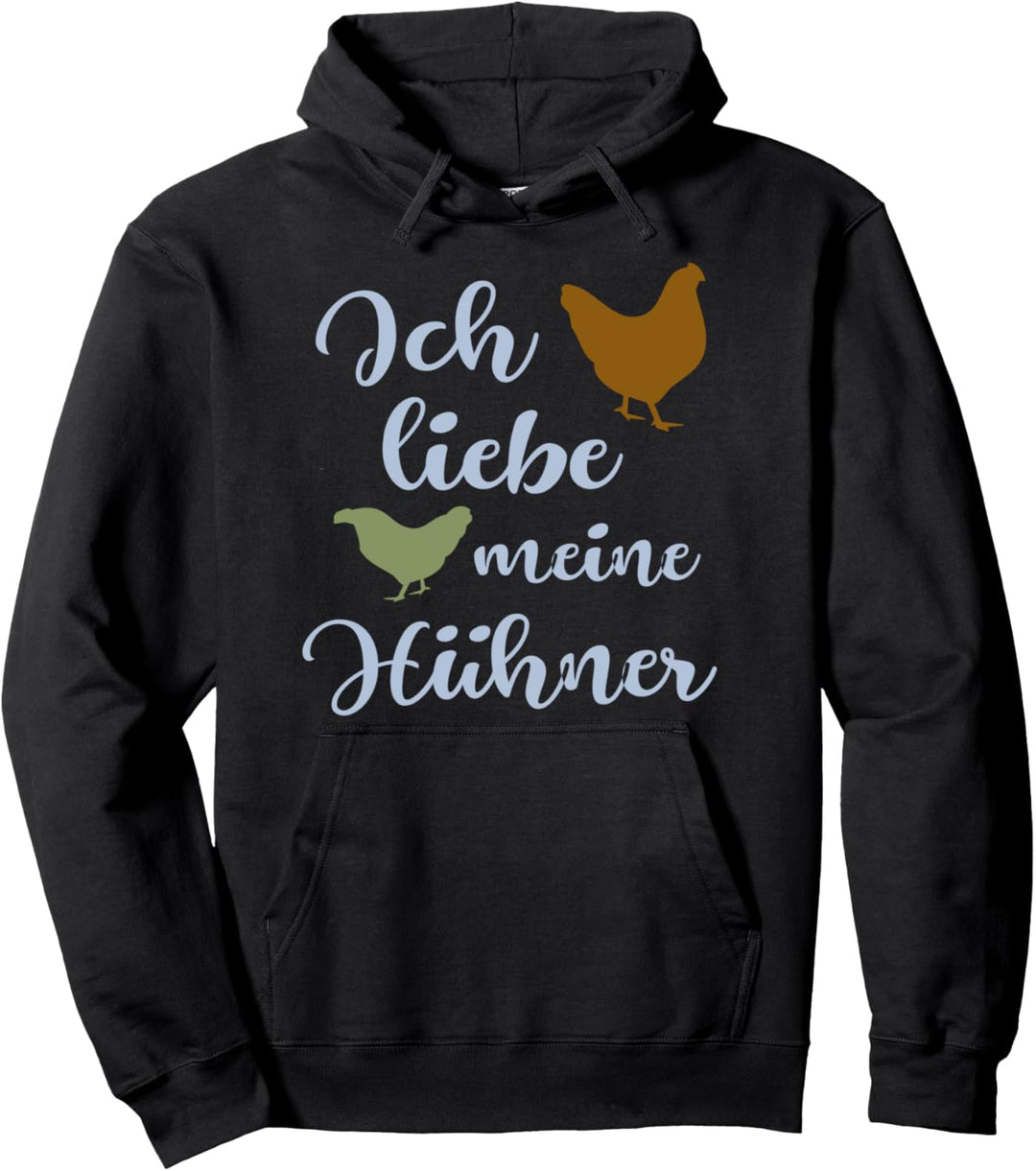 Ich liebe meine Hühner, Huhn Besitzer Pullover Hoodie
