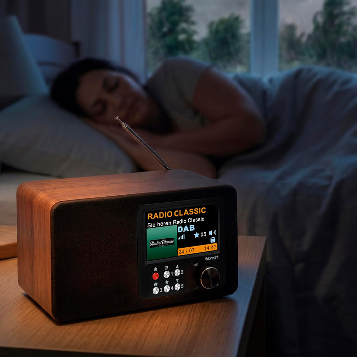 Albrecht DR 863 Digitalradio Mono, DAB+/UKW, grosses 4,3" Farbdisplay, ASA | 4,3" Farbdisplay, ASA-W