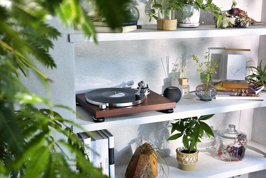 Audio-Technica AT-LPW50BTRW Kabelloser Plattenspieler mit Riemenantrieb Bluetooth Rosewood