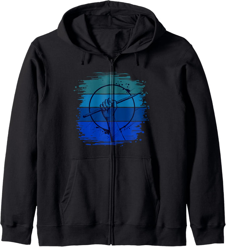 Schlagzeuger Geschenk Trommeln Percussion Kapuzenjacke