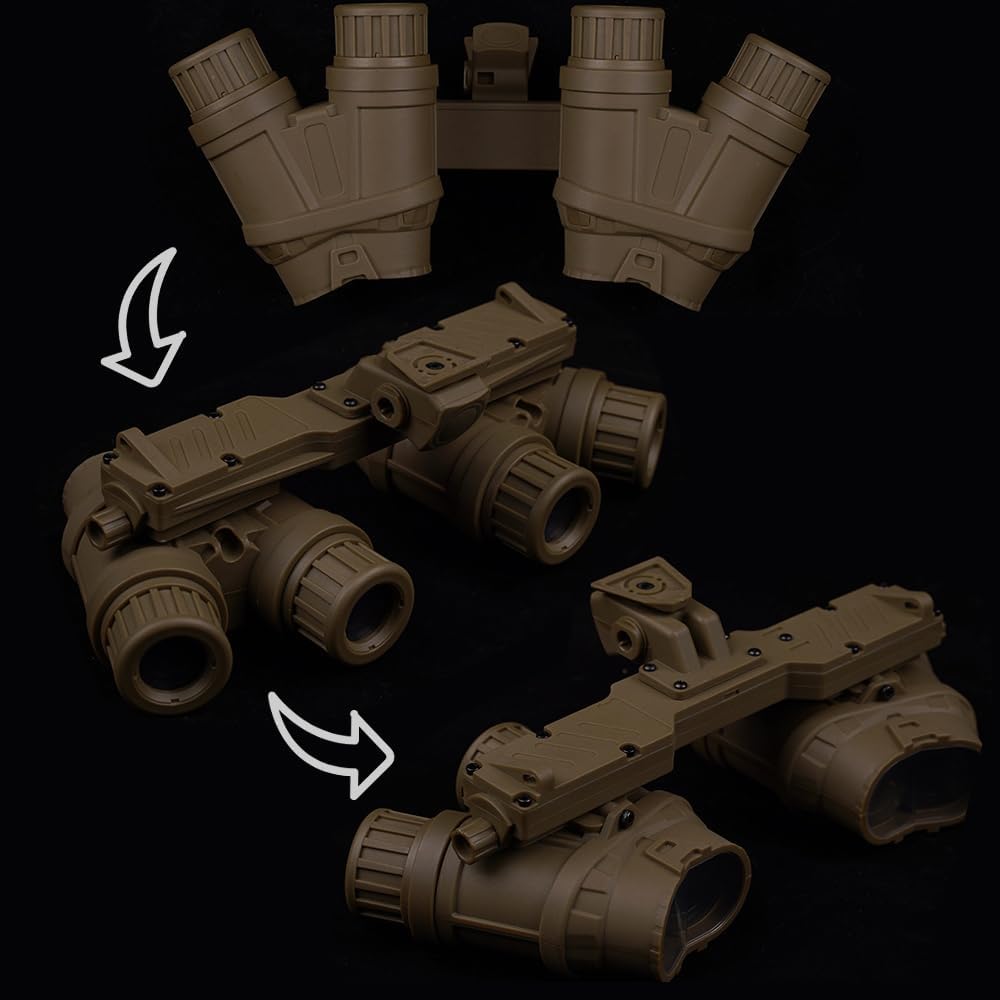Tactical GPNVG 18 Dummy Modell, Nachtsichtbrille Modell, für Taktische Helm NVG Mount | für Cosplay