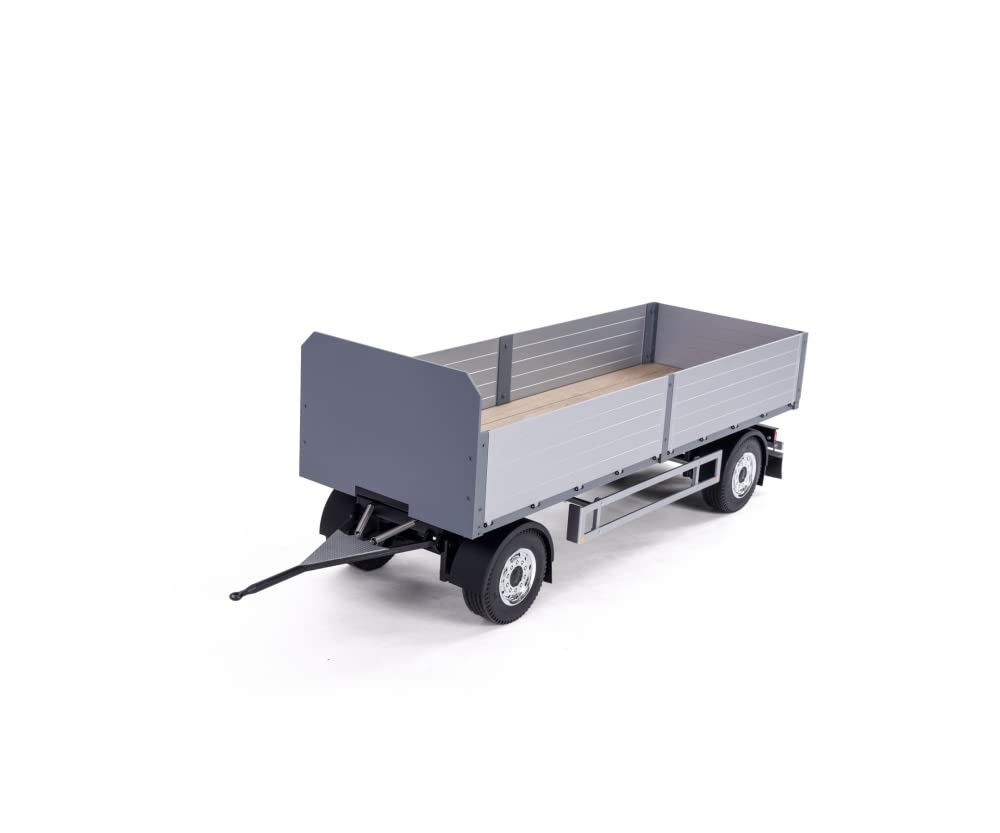 Carson 500907624 1:14 2-Achs Baustoff-Anhänger - RC, Zubehör für Tamiya Trucks, Ersatzteile, Tuningt