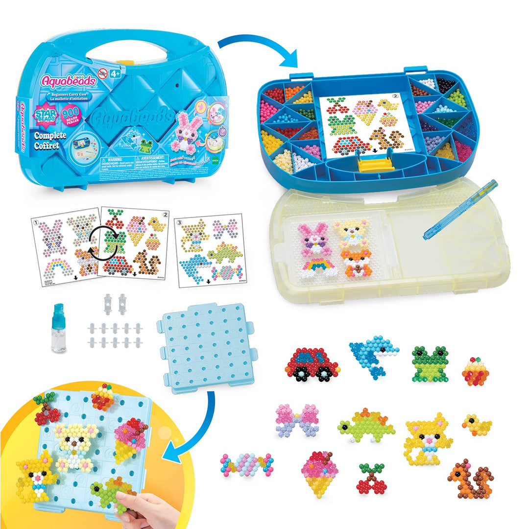 Aquabeads 31912 Starter Set im Koffer - Bastelset Single, Single
