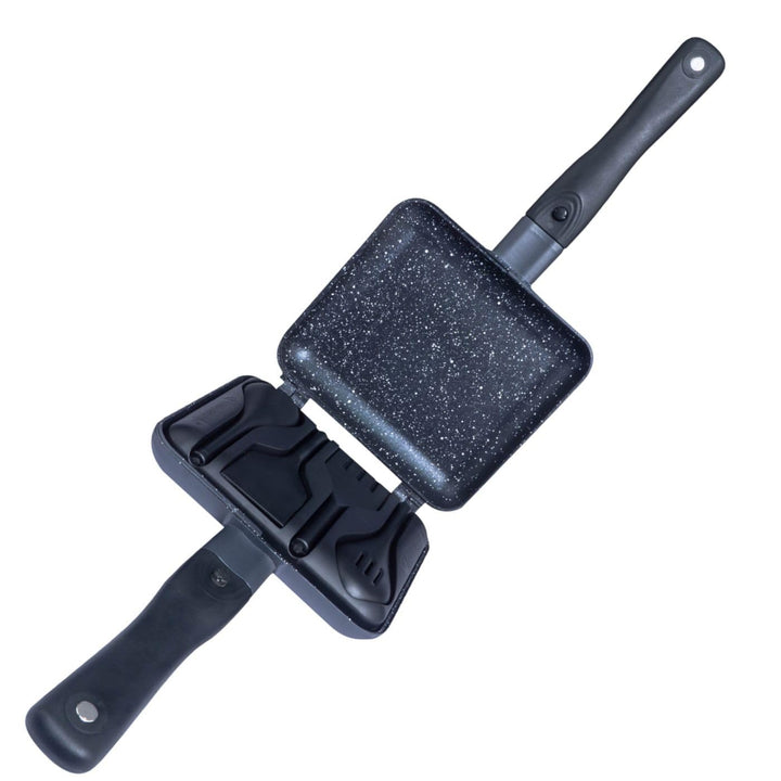 RidgeMonkey Connect Sandwich Toaster Granite Edition - Pfanne, Toaströster, Sandwichmaker Standard,