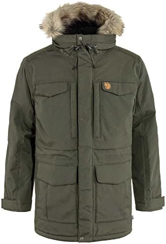 Fjällräven Herren Nuuk Parka M Jacket (1er Pack) S Deep Forest, S Deep Forest