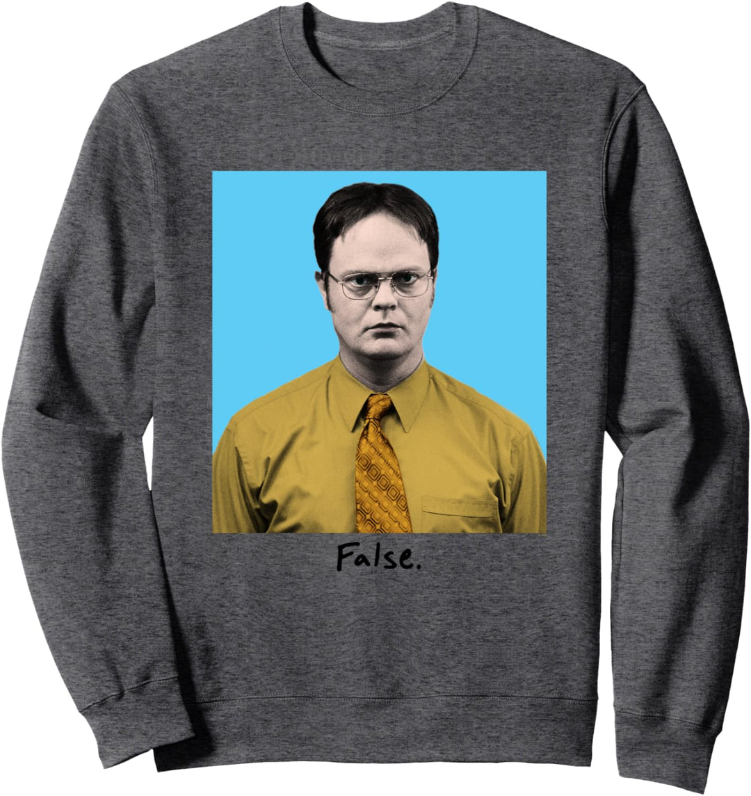 The Office Dwight Falscher Farbblock Sweatshirt