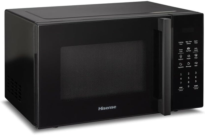 Hisense H29MOBS9HG-Mikrowelle mit Grill, 29 l, XL-Drehteller, 11 Leistungsstufen, Tür aus gehärtetem