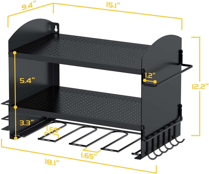 Bomclap Power Tool Organizer Elektrowerkzeug bohrer Aufbewahrung Schlagbohrschrauber 4 Steckplätze H