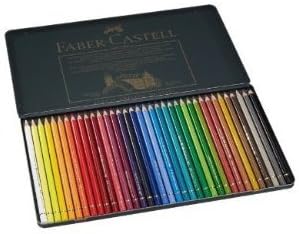 Faber-Castell 110036 - Künstlerfarbstift Polychromos, 36er Metalletui Metalletui 36 stück (1er Pack)