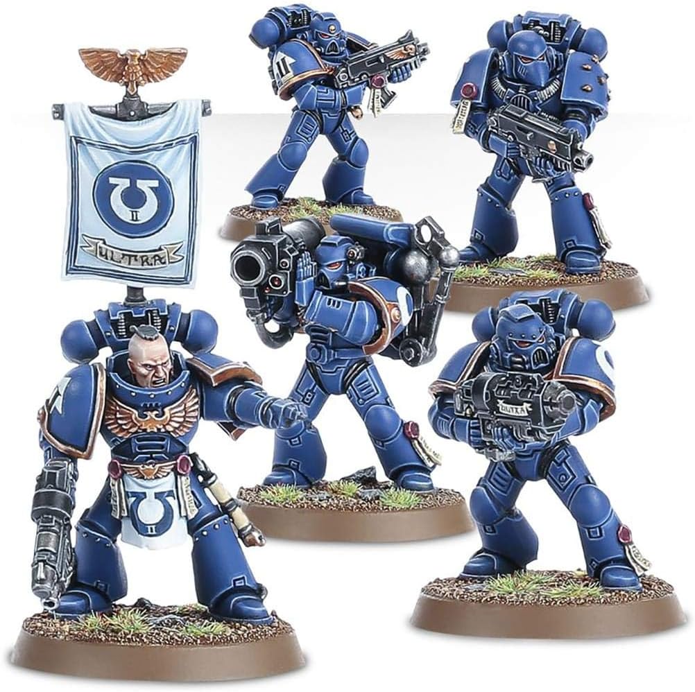 Games Workshop 251,765,057,088.6 cm Warhammer 40K Space Marine Tactical Squad Spiel für 5 Jahre bis