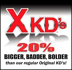 X-kd's 1019 Sonnenbrille, Polarisiert, Gr. L, Gläser: Grau