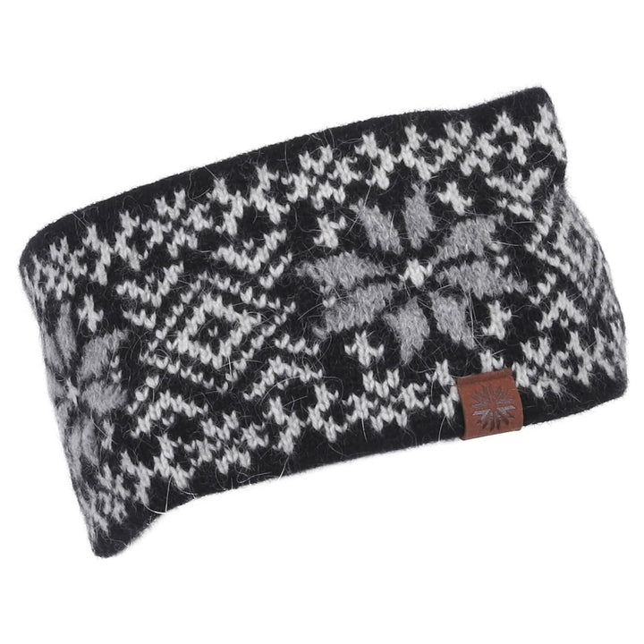 ICEWEARDamen Stirnband Schwarz Schwarz, Schwarz