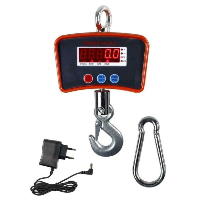 Deals Waage Kran-Dynamometer 1000 kg mit Industrie-Haken