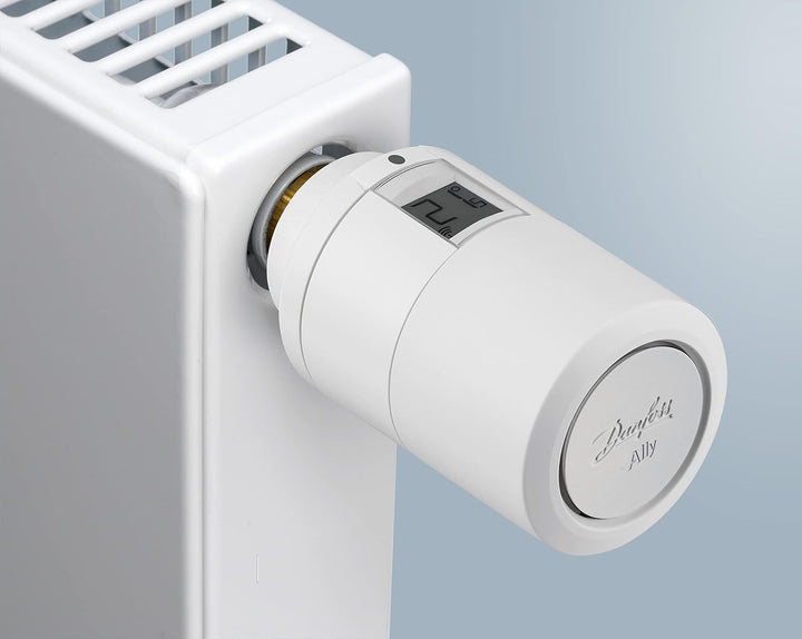 Danfoss Heizkörperthermostat, Ally, Adaptertyp: RAV; RA; RAVL; M30, 2.4 GHz Ally Thermostat einzeln,