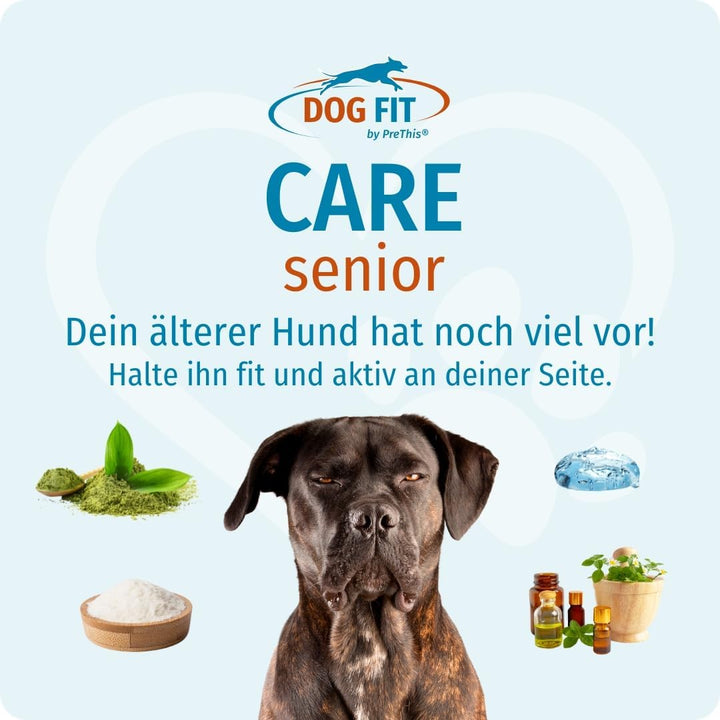 DOG FIT by PreThis® Care Senior für ältere Hunde I Für Vitalität, Wohlbefinden und die Unterstützung