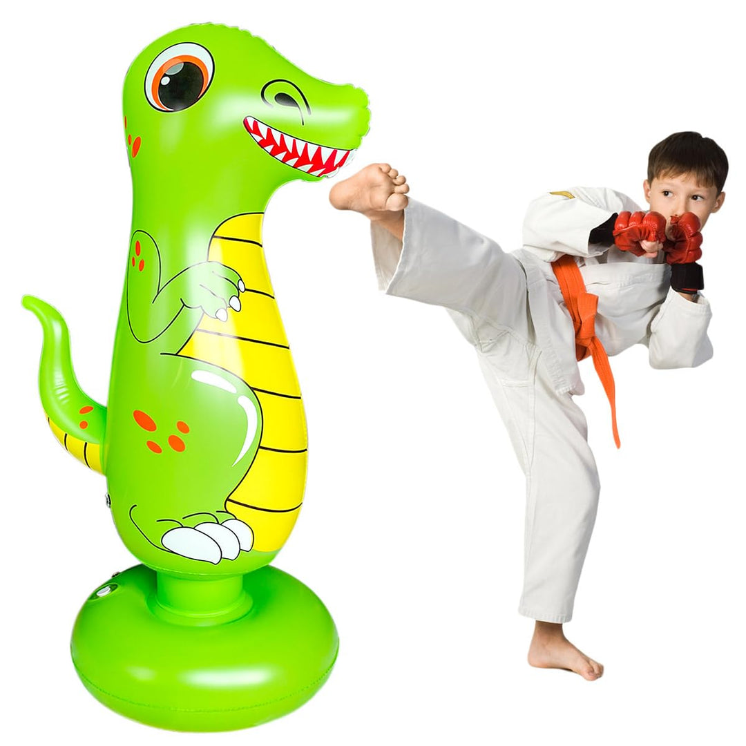 SUNSHINEMALL Boxsack für Kinder Boxen Dummy aufblasbare Cool Spass Spielzeug für Jungen Sport Gesche
