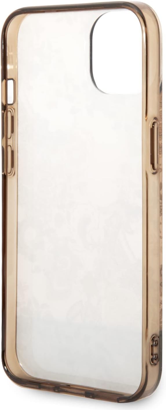 Guess GUHCP14MHGPLHC hülle für iPhone 14 Plus 6,7" Ochre hardcase Porcelain Collection