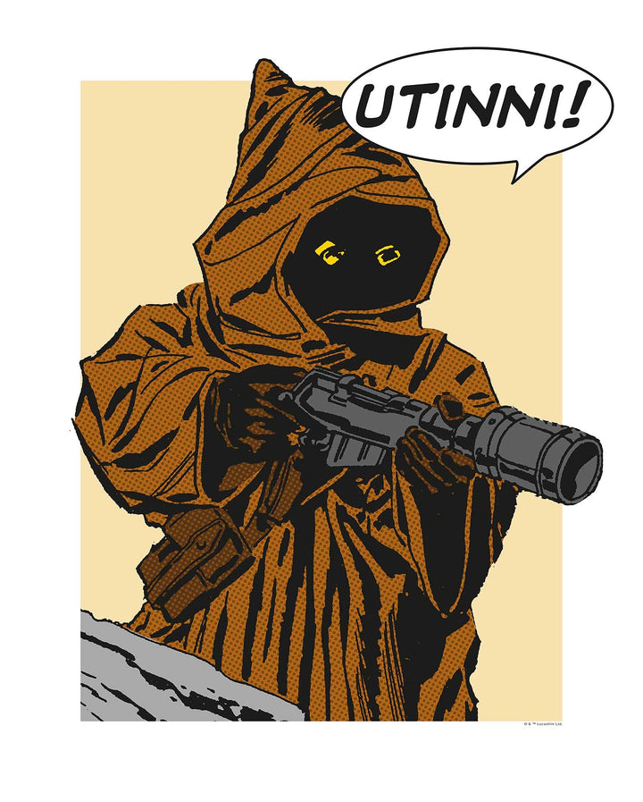 Komar Wandbild | Star Wars Classic Comic Quote Java | Kinderzimmer, Jugendzimmer, Dekoration, Kunstd