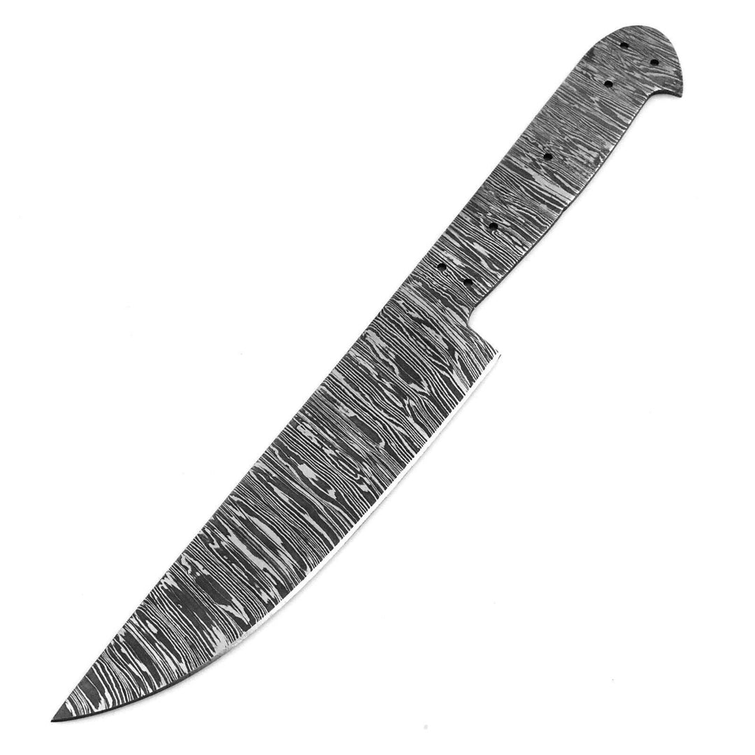 Damast Klinge Handgeschmiedete Damast Rohling Damascus blank blade 6071EA
