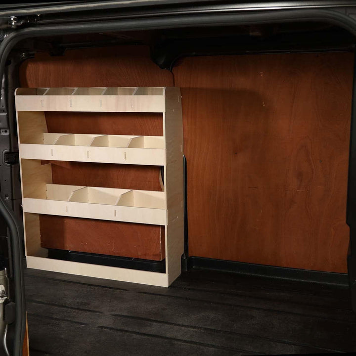 Vanify - Kompatibel mit Ford Transit Custom L1 2012+ Fahrzeugeinrichtung Fahrzeugregale, Fahrerseite