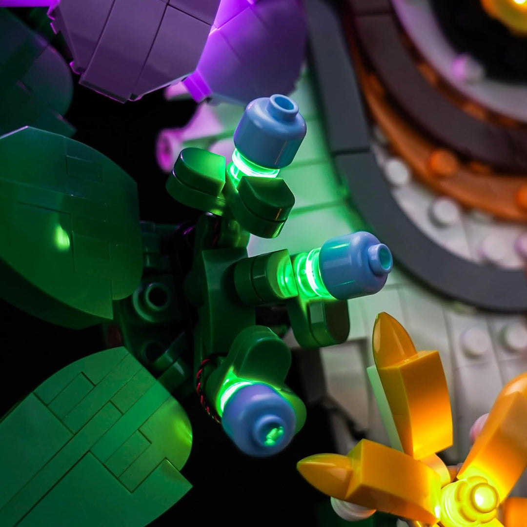 Version mit Lichtsteuerung Licht-Kit Kompatibel mit Lego 31217 The Fauna Collection - Tiger (Nicht L