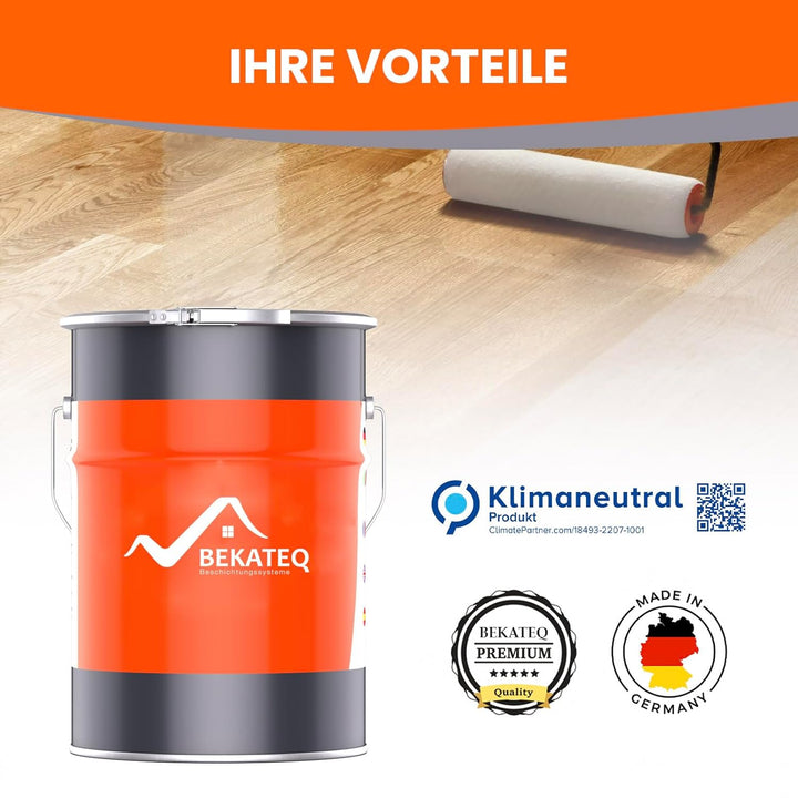 1K PU Versiegelung für Steinteppich aussen, UV-fest, 1kg farblos glänzend, kein Vergilben, elastisch