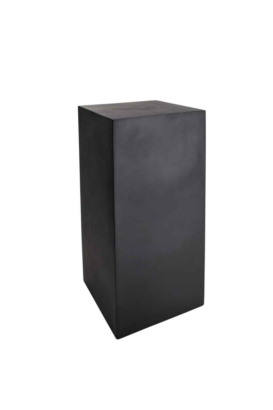 VIVANNO Podest Deko-Säule Stele Blumenständer Fiberglas Anthrazit 40x40x80 40x40x80 cm Anthrazit Mat