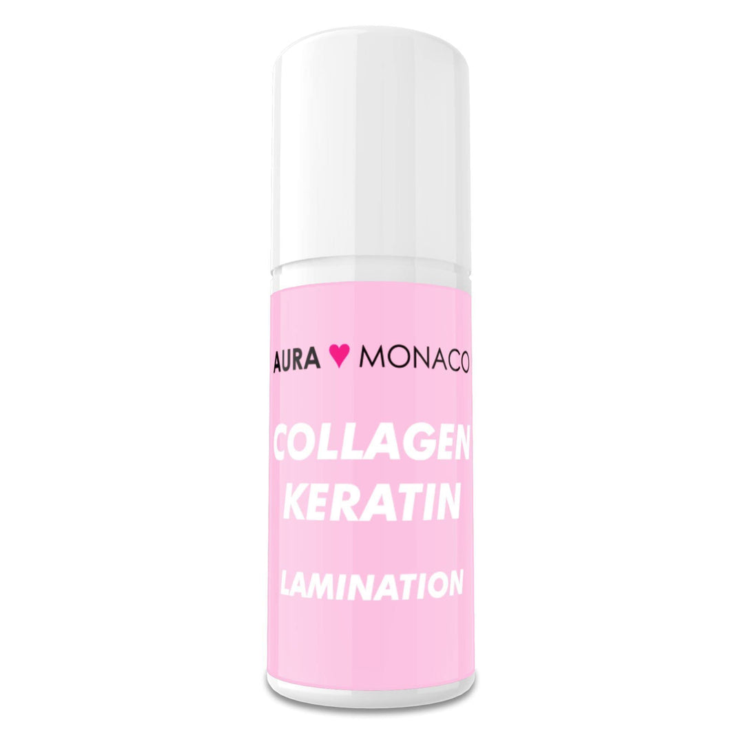 AURA Monaco Lash & Brow Keratin Laminierung 5ml in Pumpspender für Wimpernlifting & Browlifting Lash