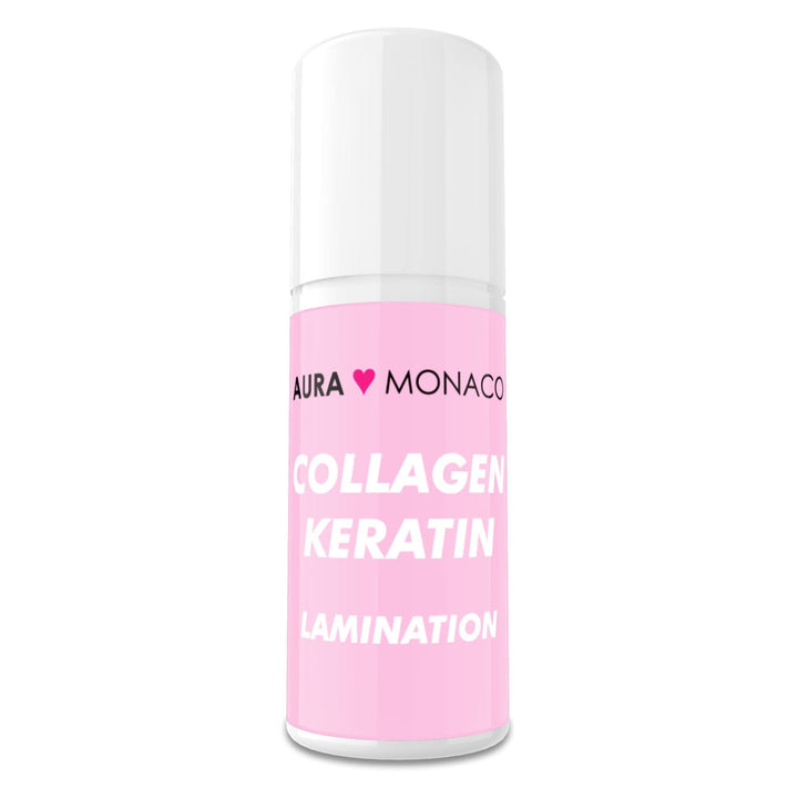 AURA Monaco Lash & Brow Keratin Laminierung 5ml in Pumpspender für Wimpernlifting & Browlifting Lash