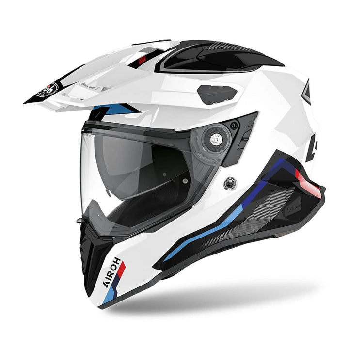 Airoh Commander Factor Motocross Helm (White,XL (61/62))