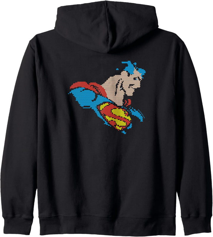 Superman Lite Brite Kapuzenjacke