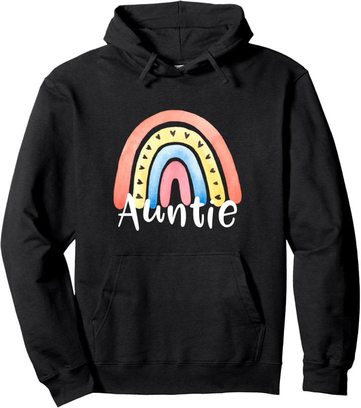 Tante Regenbogen für Frauen Tante Weihnachten Muttertag Nichte Pullover Hoodie