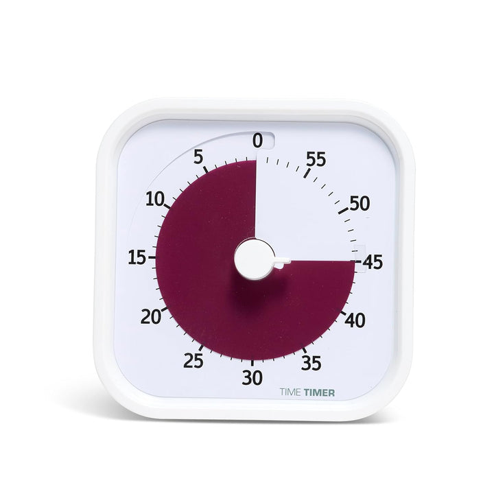Time Timer Home MOD - 60 Minuten Visueller Timer Home Edition – Homeschooling, Timer für Schultisch,