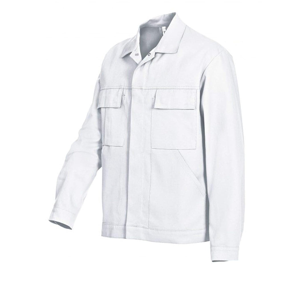 BP Workwear Basic 1485-060-21 Arbeitsjacke - Verdeckte Druckknopfleiste - Reine Baumwolle - Normale