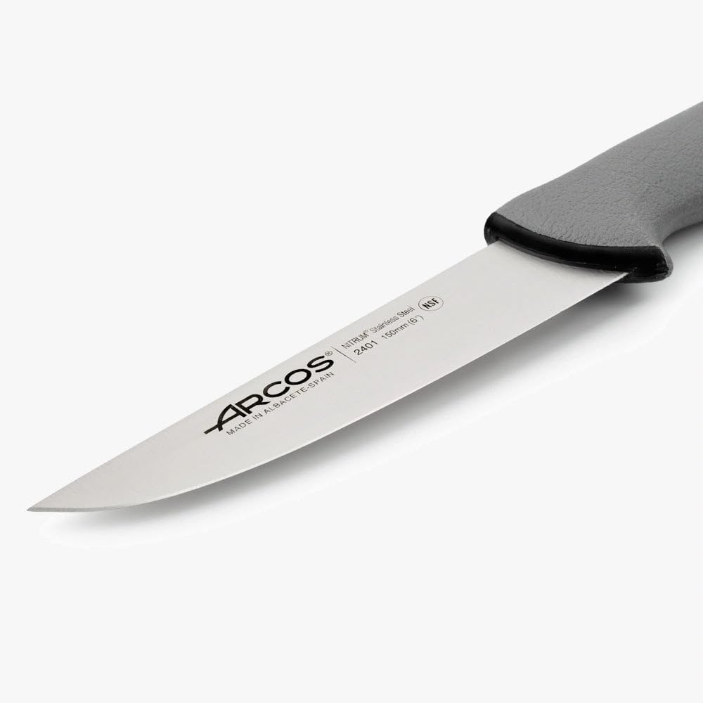 Arcos Fleischermesser Professionell - Edelstahlklinge 150 mm - Ergonomischer Rutschfester Griff - Pe