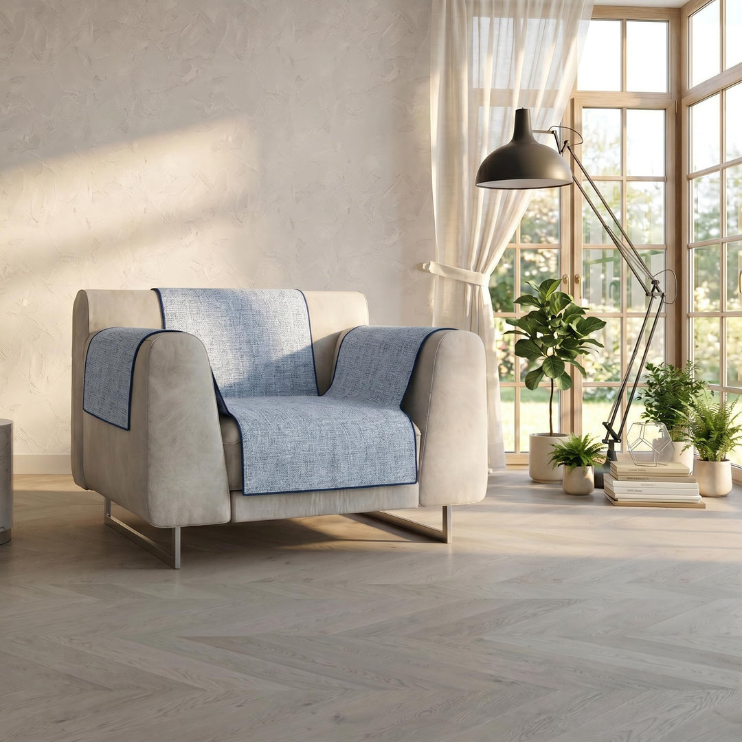 Komfort-Antigleiten-Sofa-Decke,1 Platz, dunkel blau 1 Platz Dunkel Blau, 1 Platz Dunkel Blau
