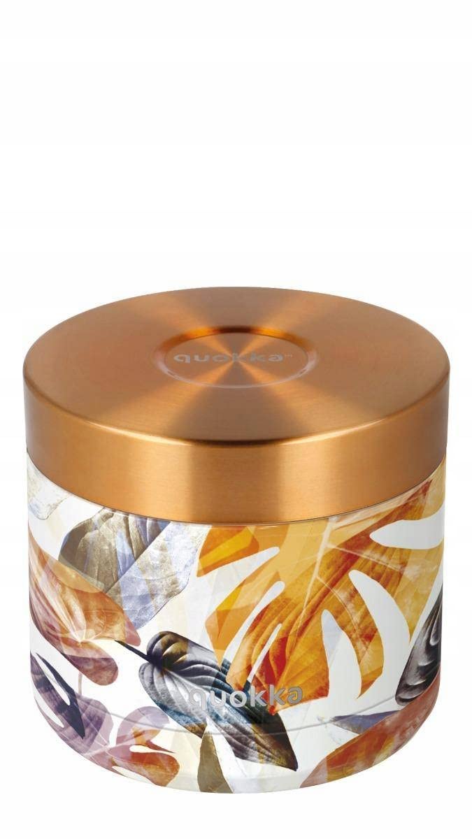 Quokka WHIM AUTUMN | THERMOBEHÄLTER AUS EDELSTAHL FÜR ESSEN 604 ML 604 ml Autumn, 604 ml Autumn