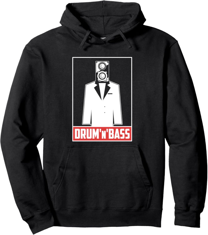 Drum And Bass Bassbox DJ Bass Festival Pullover Hoodie