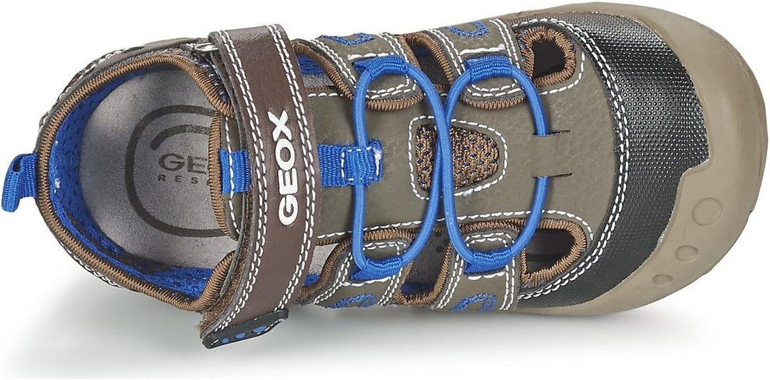 Geox Jungen Jr Sandal Kyle A Geschlossene Sandalen 29 EU Braun Brown Royalc6453, 29 EU Braun Brown R