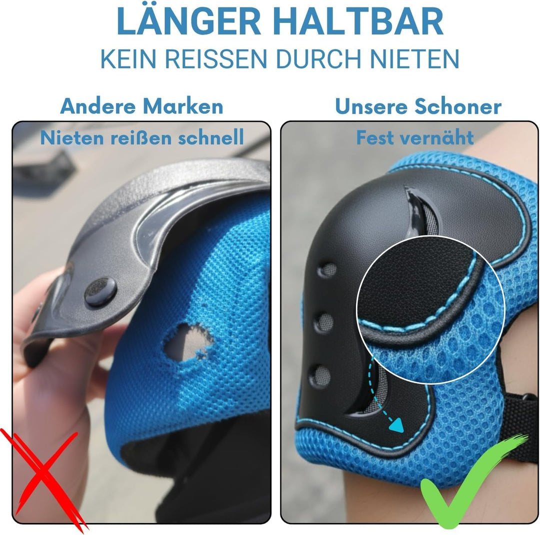 Liebkern Knieschoner Kinder Schoner Inliner Kinder Knieschützer Inliner Kinder Protektoren Set Schüt