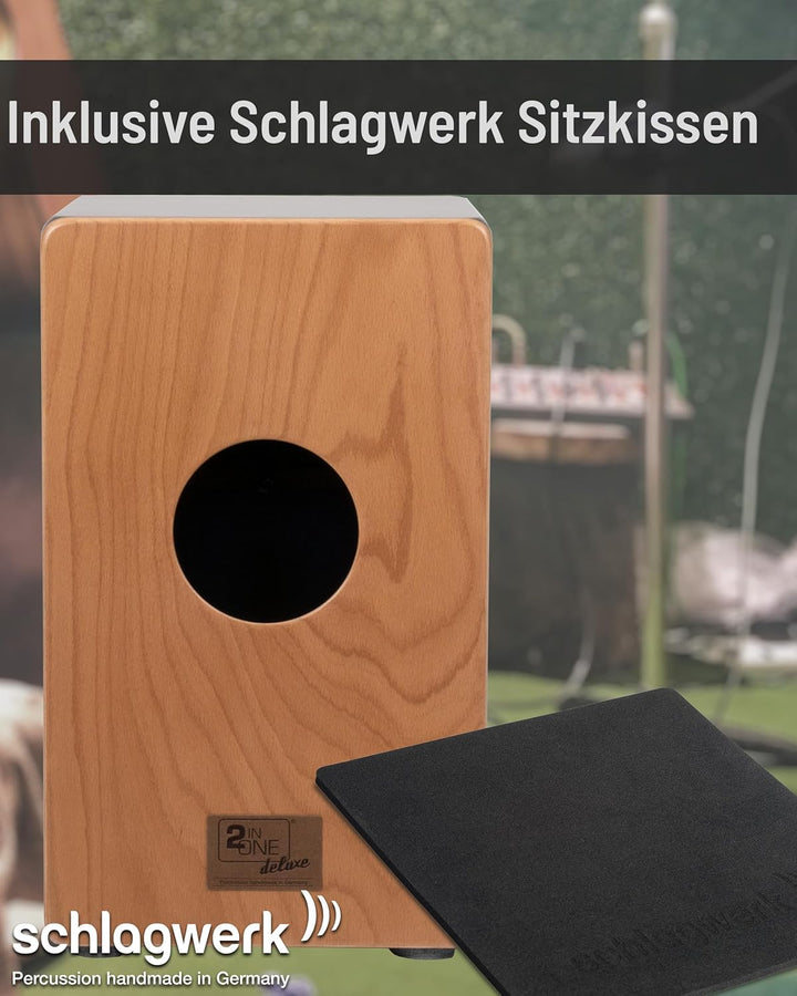 Schlagwerk CP432 Cajon 2inOne "deluxe" Makassar Deluxe' Makassar, Deluxe' Makassar