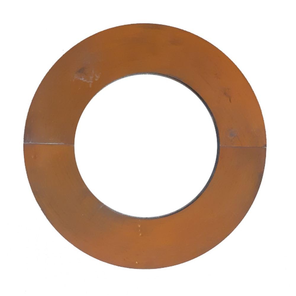 Baumring Cortenstahl Edelrost Ø50 cm Ø30 cm innen – Baumschutz & Gartendeko rost Aussendurchmesser 5