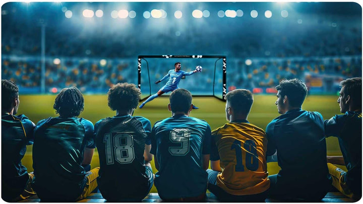 Neo-Sport Fussballtor Fussball Tor für Kinder und Erwachsene Mit Schutzhülle 300 x 200 x 120 cm Schw