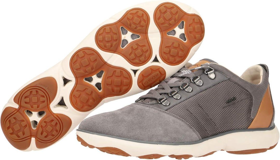 Geox Herren U Nebula A Sneaker 40 EU Grigio Grey U92d7a, 40 EU Grigio Grey U92d7a