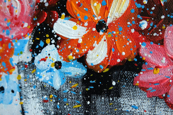 Monica Mirafiori I 100% HANDGEMALT I Gemälde Fahrrad 100x70cm | Gemälde Handgemalt | Acrylgemälde |