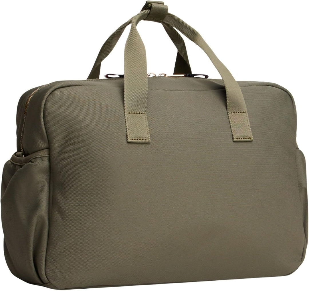 Tommy Hilfiger Th Essential Changing Bag Ka0ka00026 Handtaschen Green (Battle Green), Green (Battle